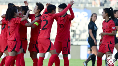 월드컵을 준비하는 여자축구 대표팀